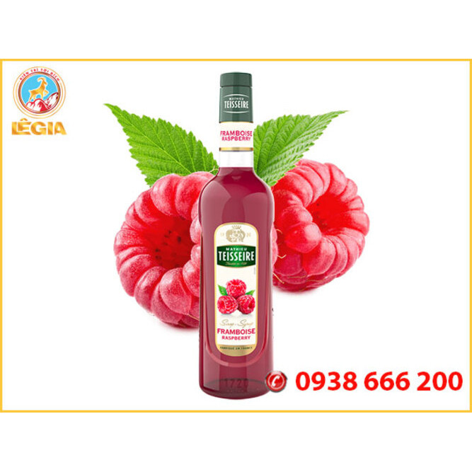 Siro TEISSEIRE Phúc Bồn Tử 700ml (RASPBERRY SYRUP)