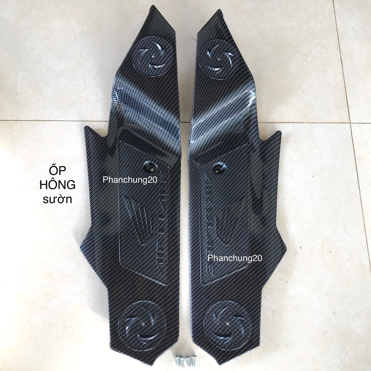 ỐP HÔNG LỚN  DÙNG CHO XE AB 2013 2014 2015 CACBON