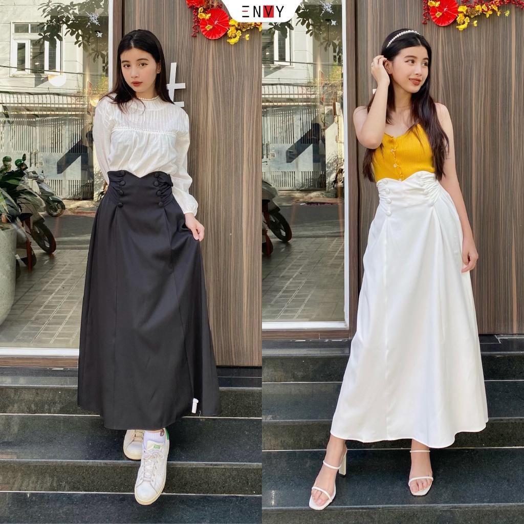 Váy chống nắng nơ eo ENVY VCN03 thiết kế hot trend sang trọng
