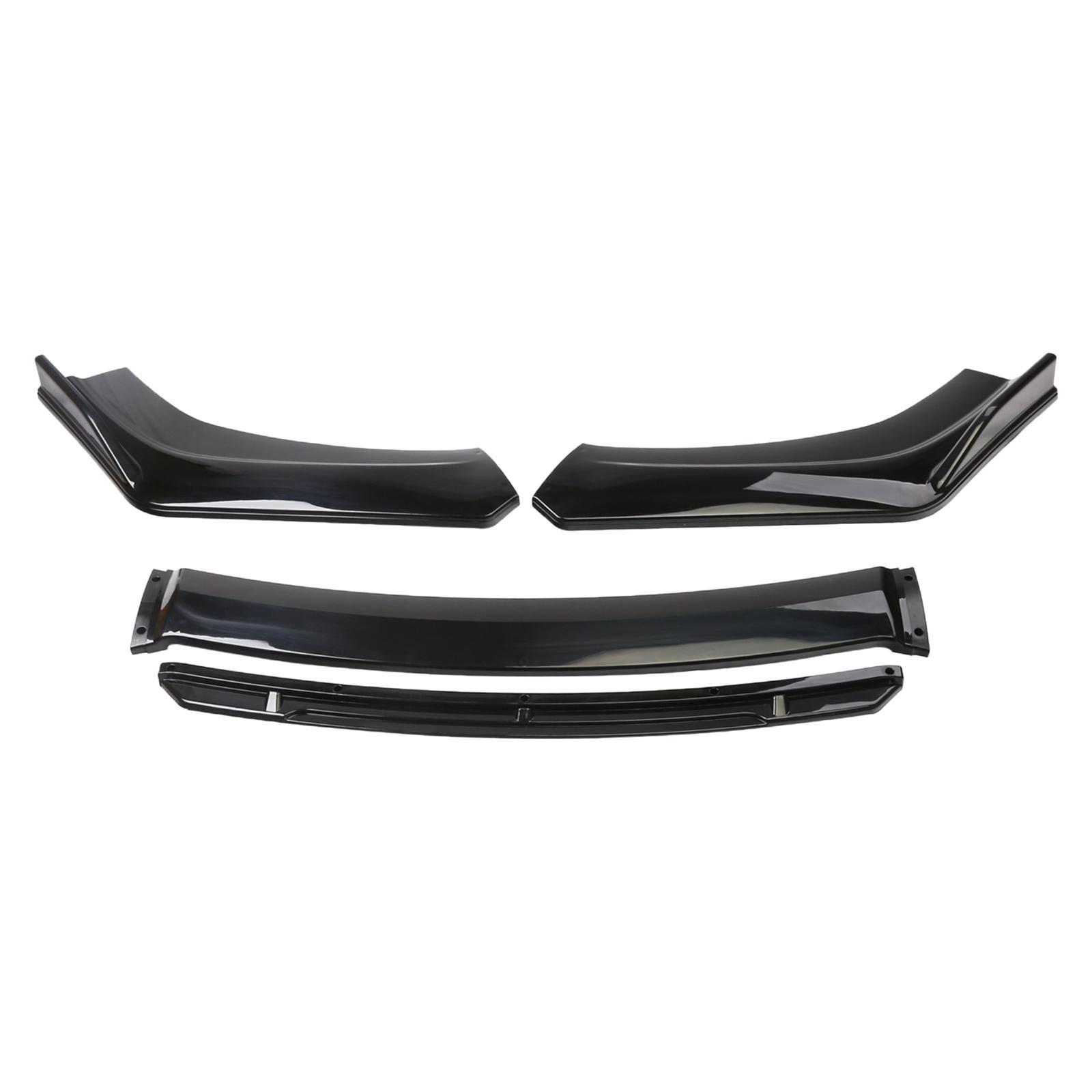 3Pcs Car Front Lip Body Kit, Replaces Suvs Parts Diffuser Protector Cover