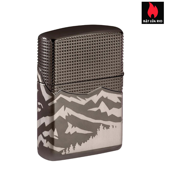 Bật Lửa Zippo 49299 – Zippo Armor Mountain Black Ice