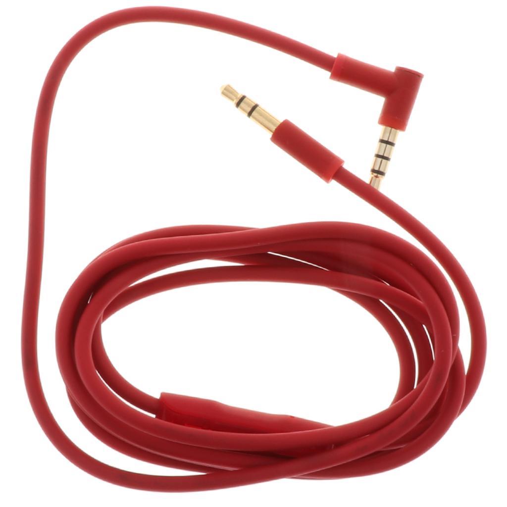 Slim 3.5mm Mini Stereo Jack Plug Audio Headphone Car Phones Aux Cable 1.5m#1