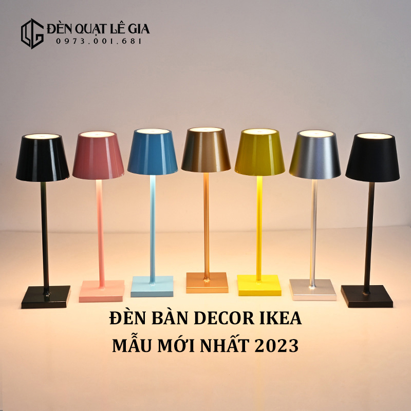 Đèn Bàn Quán Cafe Lê Gia DB060H | Đèn Bàn Decor