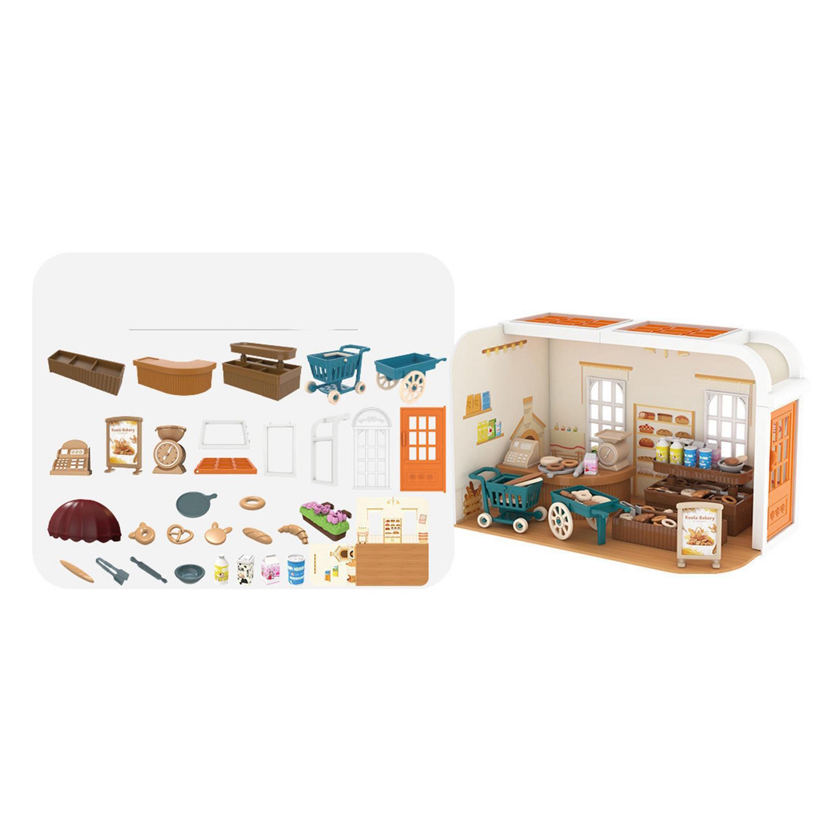 1:12 Scale Shop Dollhouse Model Dollhouse Decor Accessory for Boys Girls Adults Teens