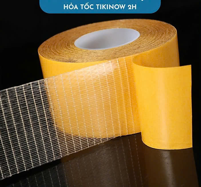 10mm*10m COMBO 2 CUỘN Keo 2 Mặt Sợi Thủy Tinh Cường Lực Dán Thảm Trải Sàn, Keo Chống Nước, Không Để Vết Keo