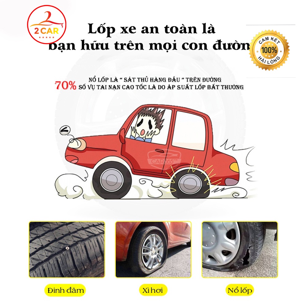 Cảm biến áp suất lốp ô tô xe hơi TPMS Cao Cấp Van Ngoài, CHÍNH HÃNG Bảo Hành 12 tháng