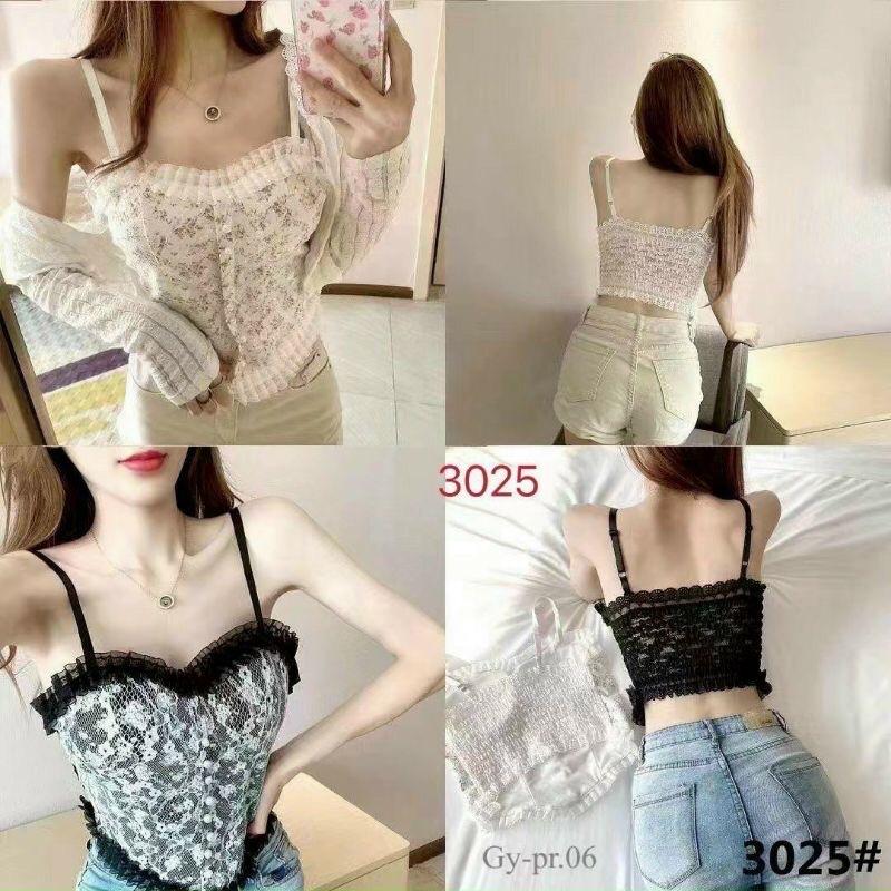 ,Áo hai dây mẫu mới croptop