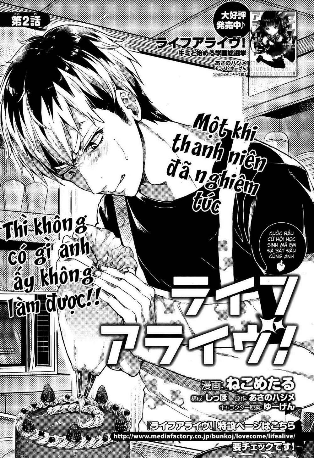 life alive! the student council elections i started with you chapter 2 2