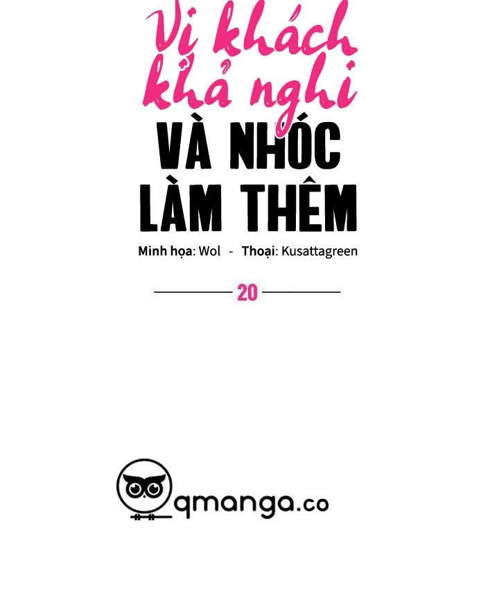 vị khách khả nghi và nhóc làm thêm chapter 20 22