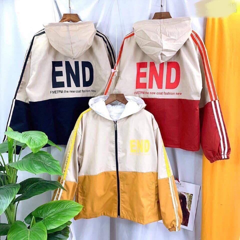 Áo khoác kaki nữ END thời trang hợp mốt - ĐEN,L