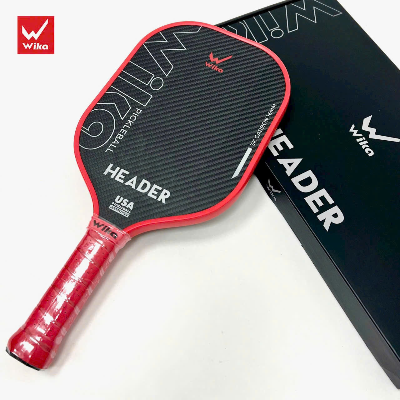 Vợt Pickleball Wi-ka Header Cacbon T1000 - Chính hãng