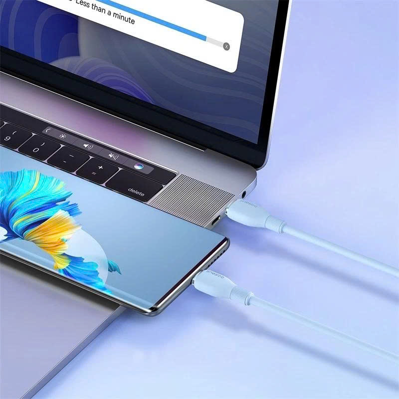 Cáp Sạc Siêu Nhanh Baseus Pudding Series Type-C to Type-C 100W - Hàng nhập khẩu