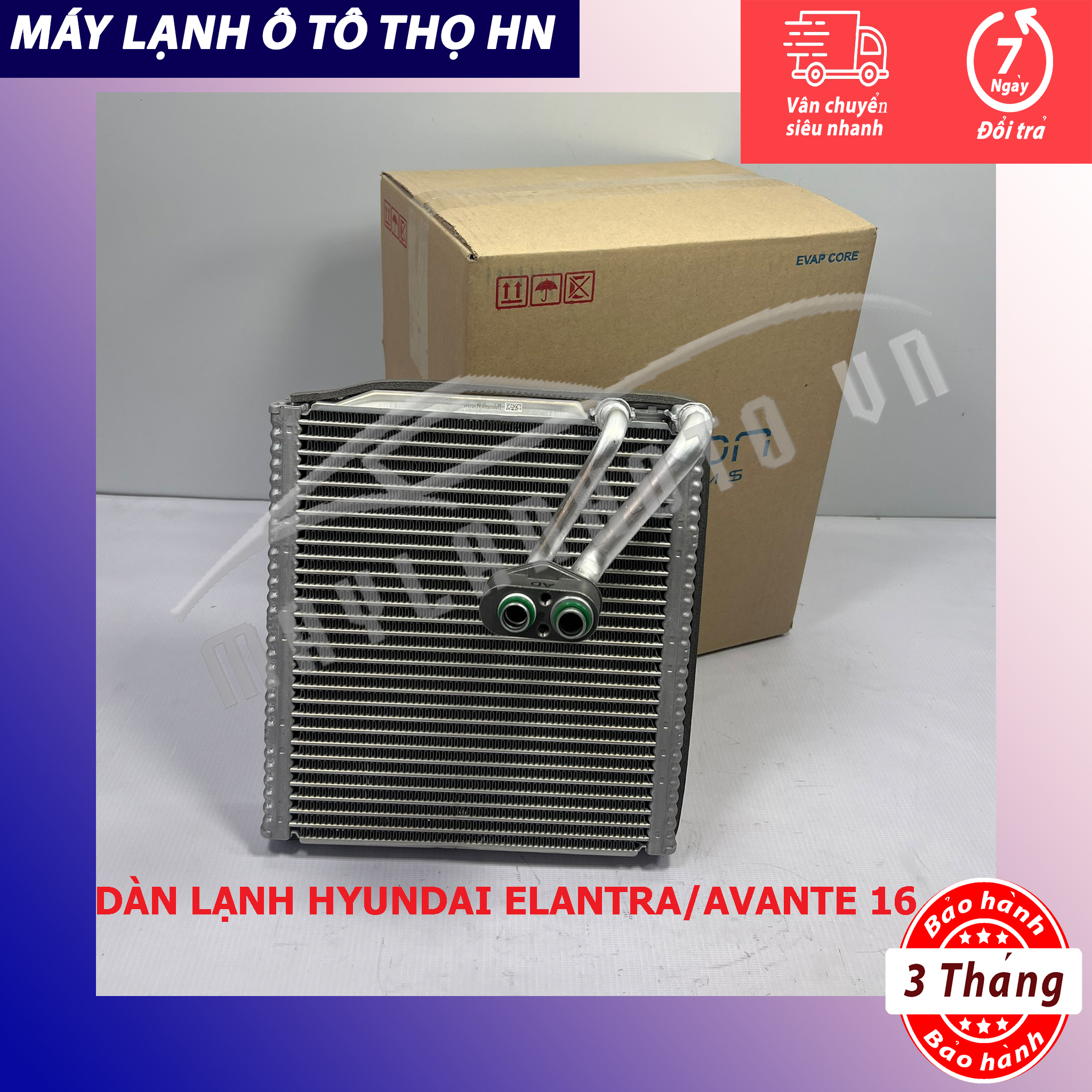 Dàn  lạnh Hyundai Elantra 2016 2017 2018 hàng xịn Hàn Quốc  16 17 18