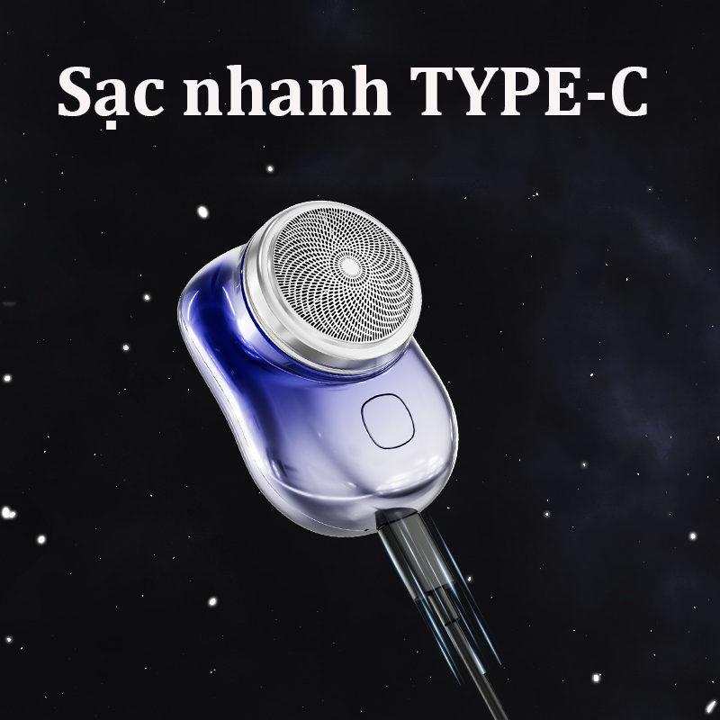 Máy Cạo Râu Bỏ Túi Chống Nước Shave Razor cao cấp công nghệ Đức