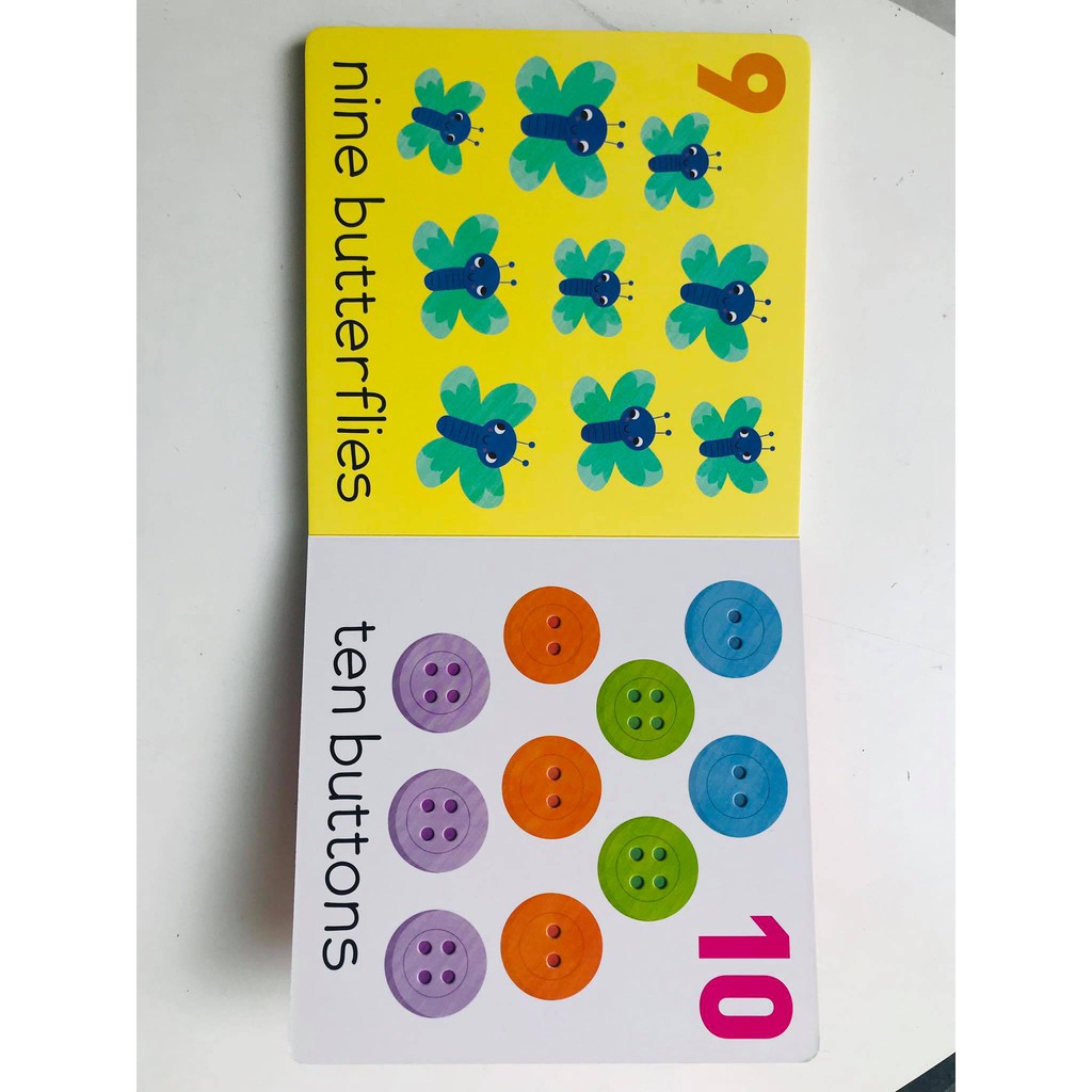 Sách : Touch and Feel Board Book Counting