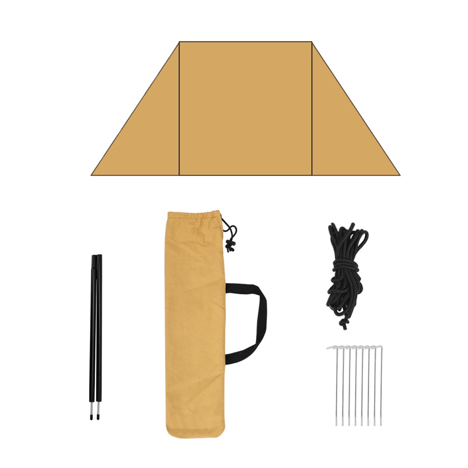 Outdoor Camping Windshield Windscreen for Garden BBQ Hiking