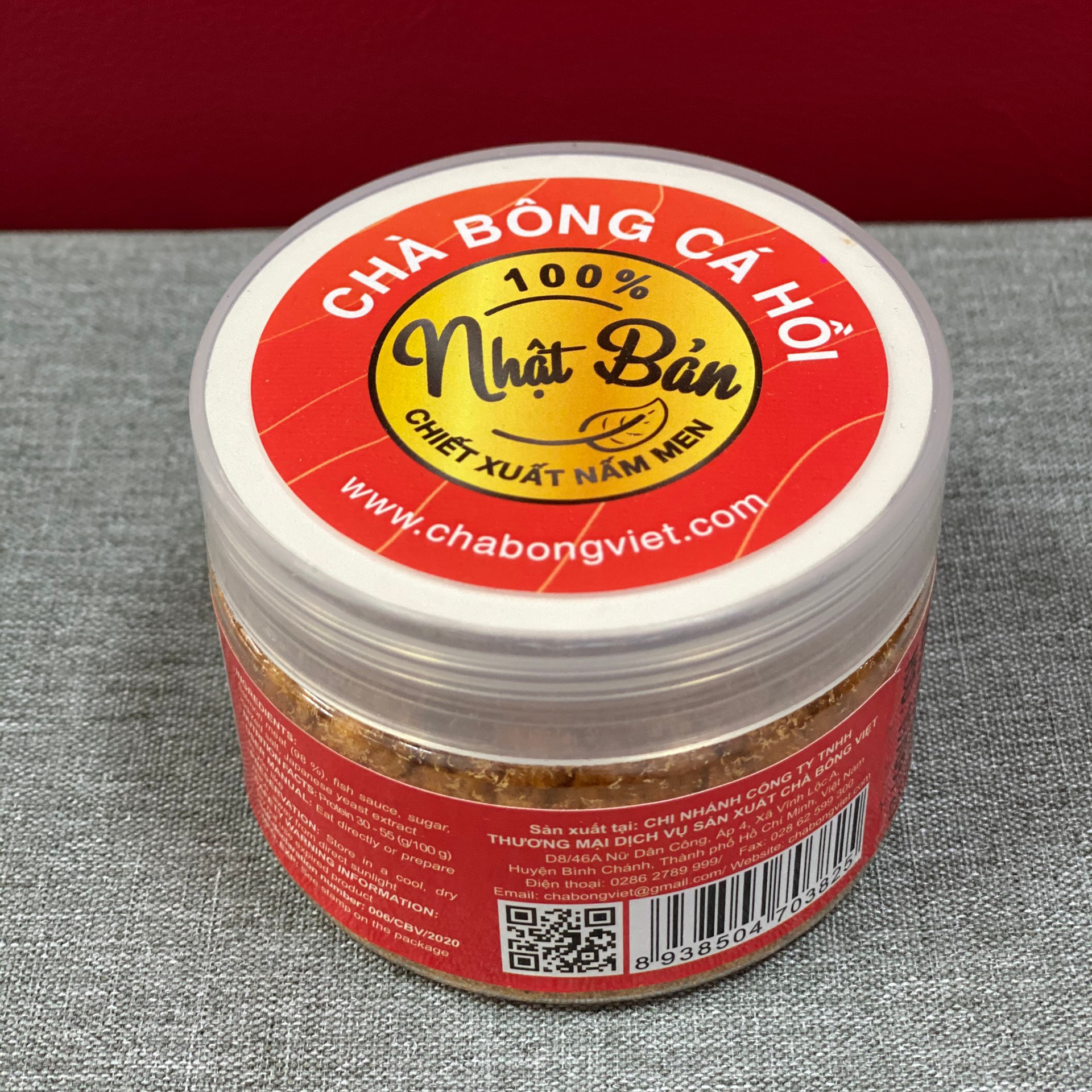 Hình ảnh Chà Bông Cá Hồi - Chà Bông Việt (40g)