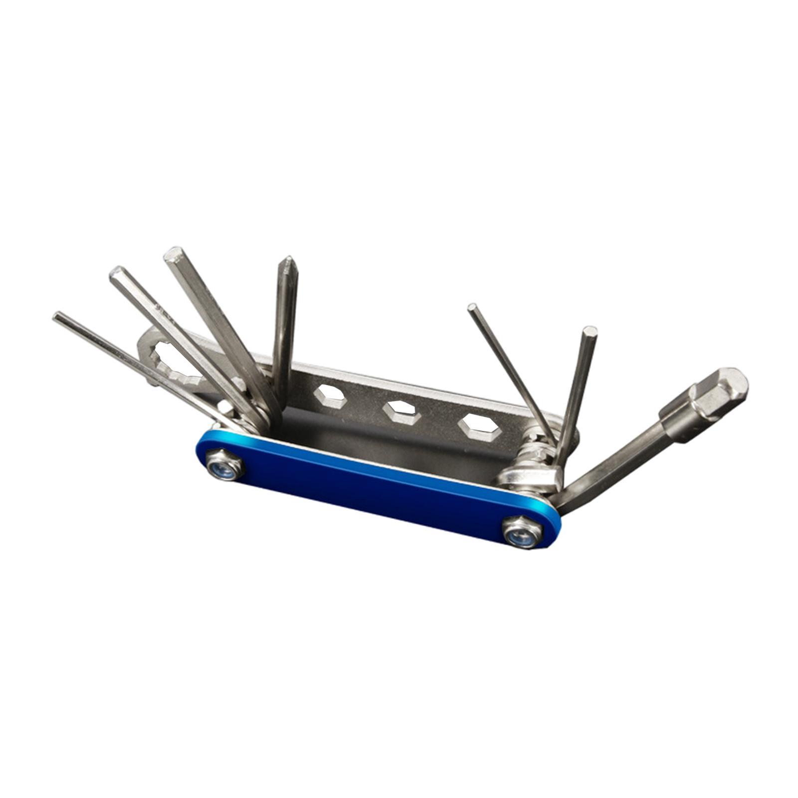 Bike Repair Set Bicycle Multi Function 12 in 1 Tool Kit Allen Wrench Portable Multi Tool Maintenance for Road Mountain Road Bike