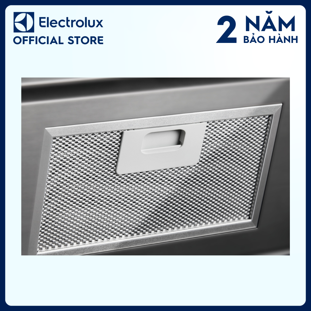 [Free Giao lắp] Máy hút mùi Electrolux bằng kính và thép cao cấp dạng áp tường 90cm KFVB19K, kết nối với bếp từ, Công suất hút mạnh mẽ, Lọc sạch khí hiệu quả [Hàng chính hãng]