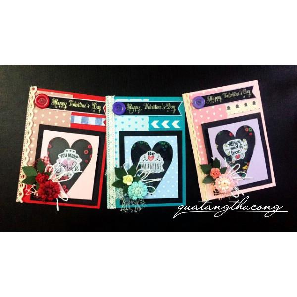 Thiệp Handmade "All you need is love"