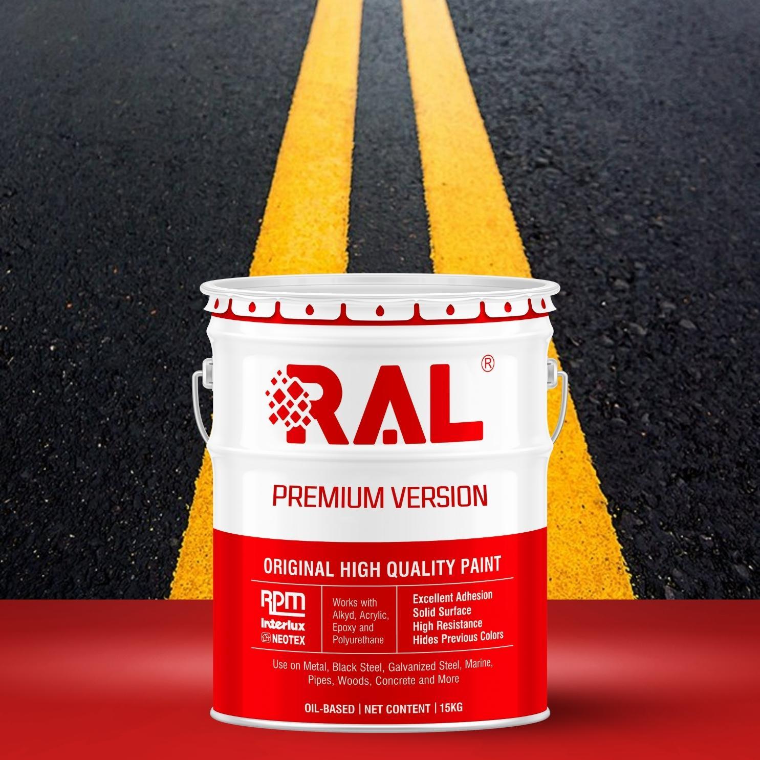 Sơn kẻ vạch phản quang Alkyd nhanh khô RAL ROAD LINE RAPID REFLECTIVE - 5KG