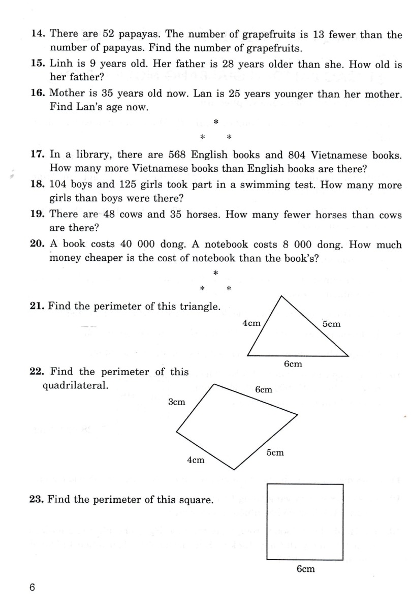 Toán Đố Lớp 4 - Word Problems Primary Maths 4 (Dùng Chung Cho Các Bộ SGK Hiện Hành) _HA