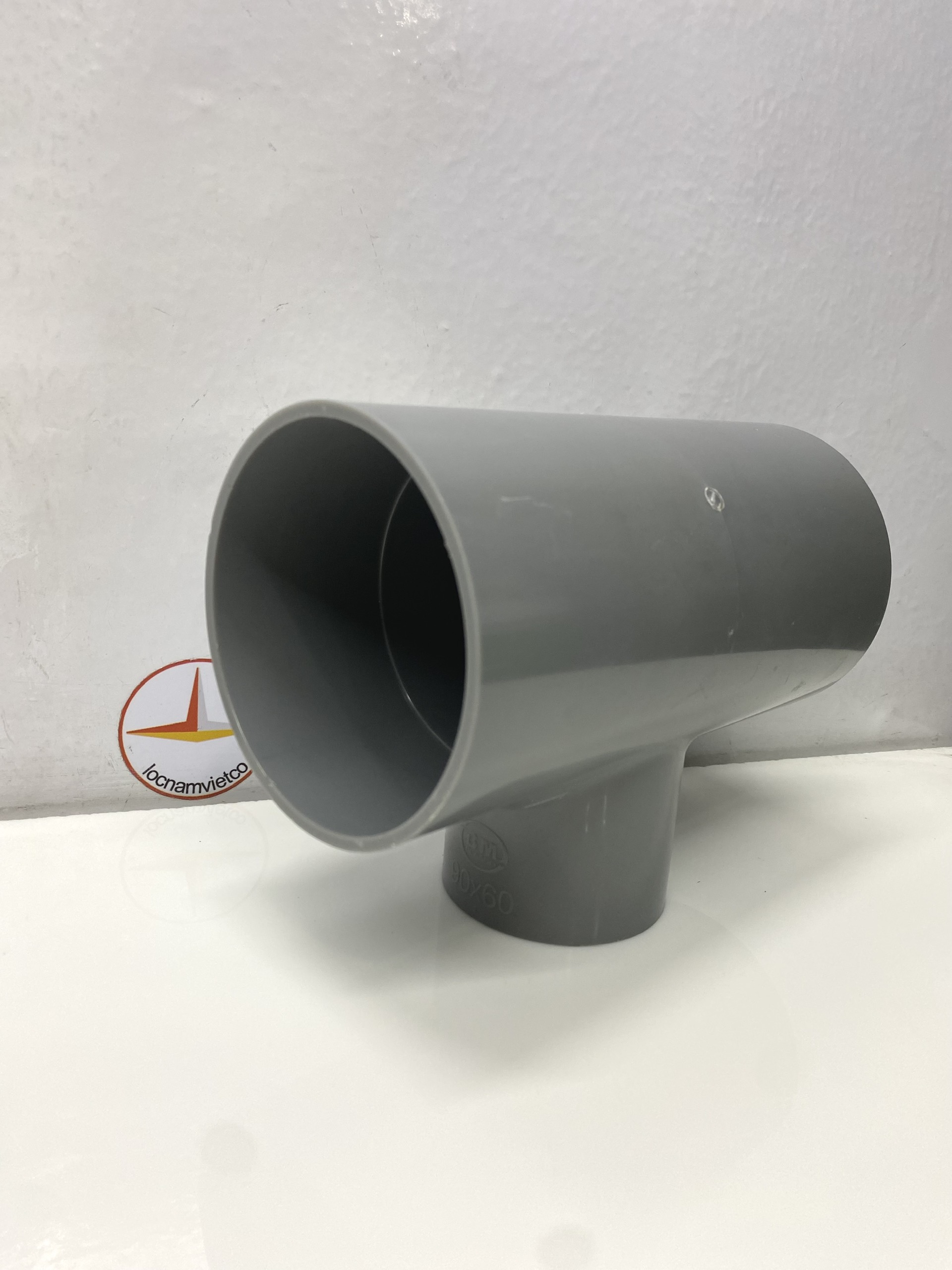 Tê giảm 90 x 60 nhựa PVC Bình Minh _ T90x60
