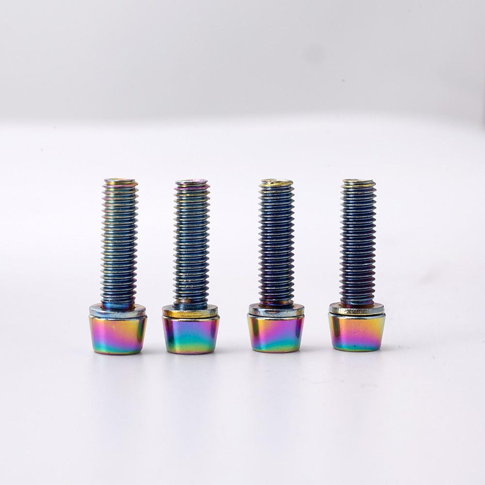 Set 6 Ốc Vít M5*18/15 Chuyên Dụng Cho Xe Đạp Leo Núi