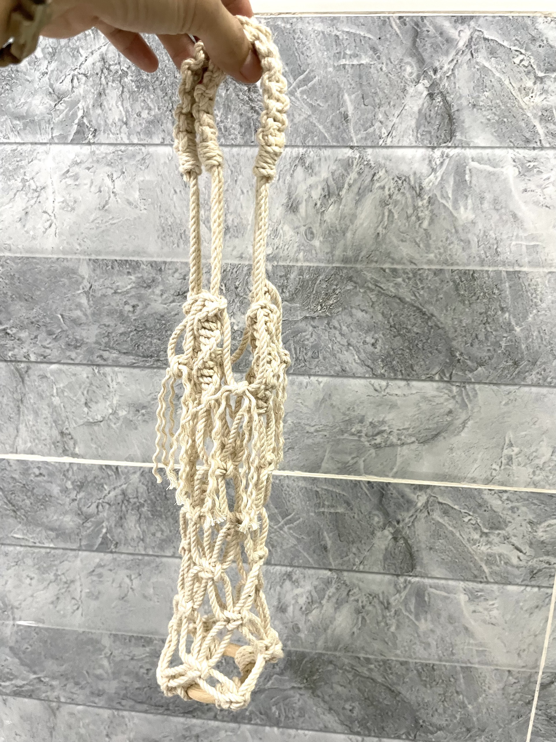 Túi đựng bình giữ nhiệt macrame, túi đựng bình nước đi làm, đi chơi, đi học tiện dụng