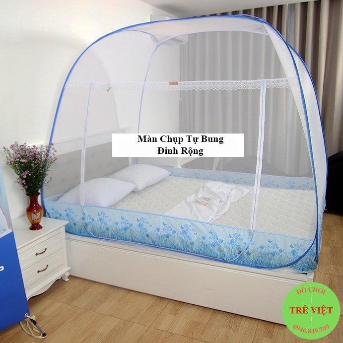 Màn Chụp Tự Bung Chống Muỗi Đỉnh Rộng - Tiện Lợi có bảo hành