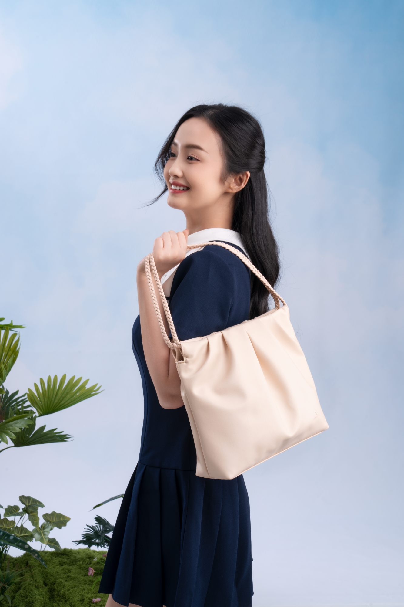 Túi Yuumy ( Thời trang nữ thiết dây rút - Túi xách da Seasand YTX58 )