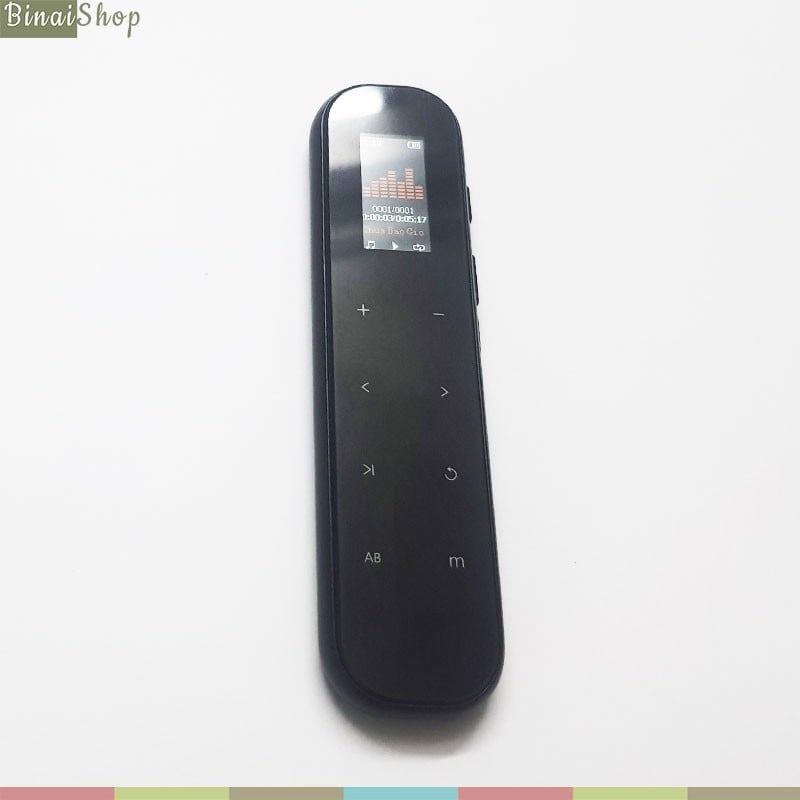 Máy Ghi Âm Digital Player F8 / F6 (16Gb) - Nhỏ Gọn, Máy GhiCảm Ứng, Stereo, Loa Ngoài, Nghe Nhạc, Lặp Đoạn A-B, Ghi Âm Liên Tục 28h