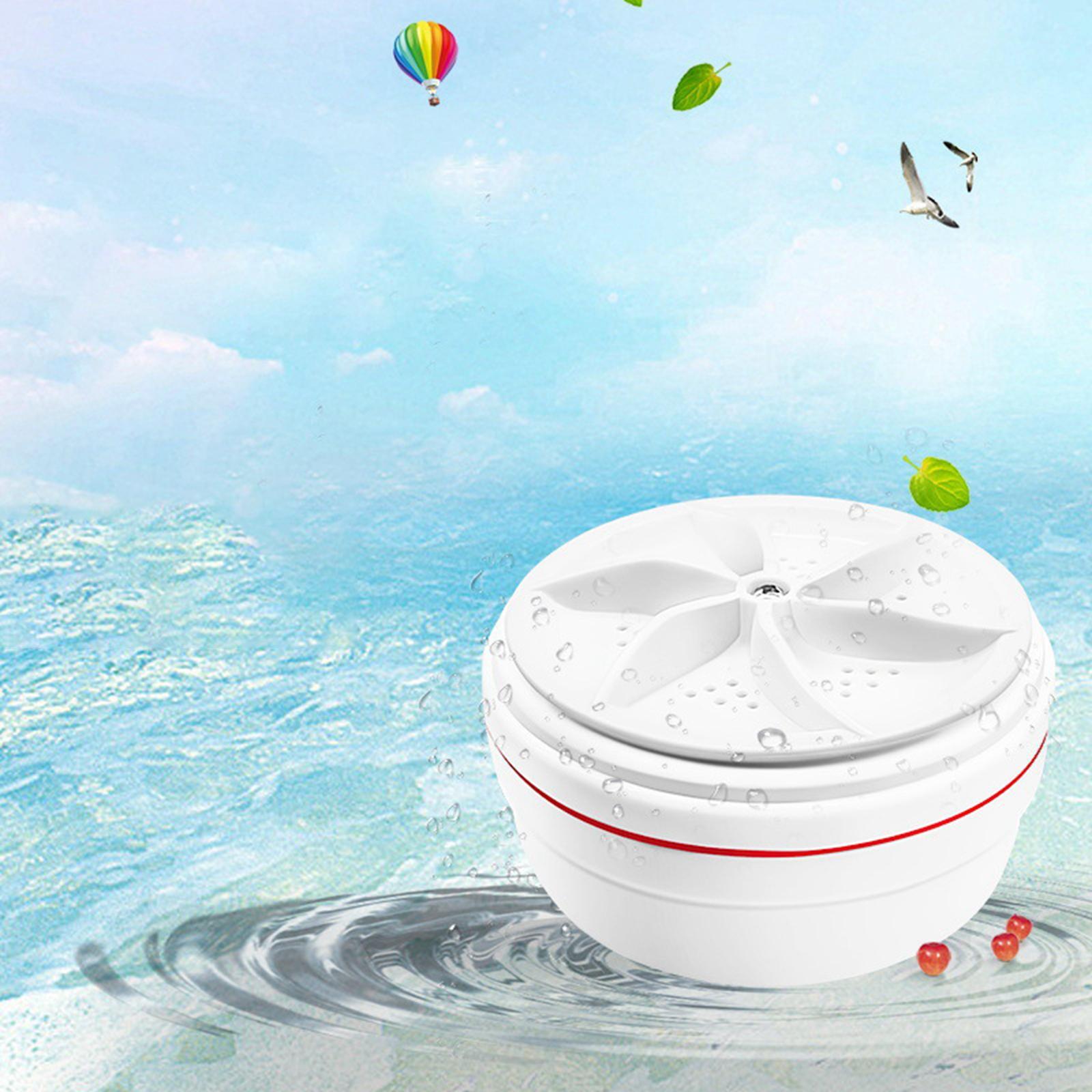 Mini Washing Machine Travel Washer for Business Trip Laundry Apartment without