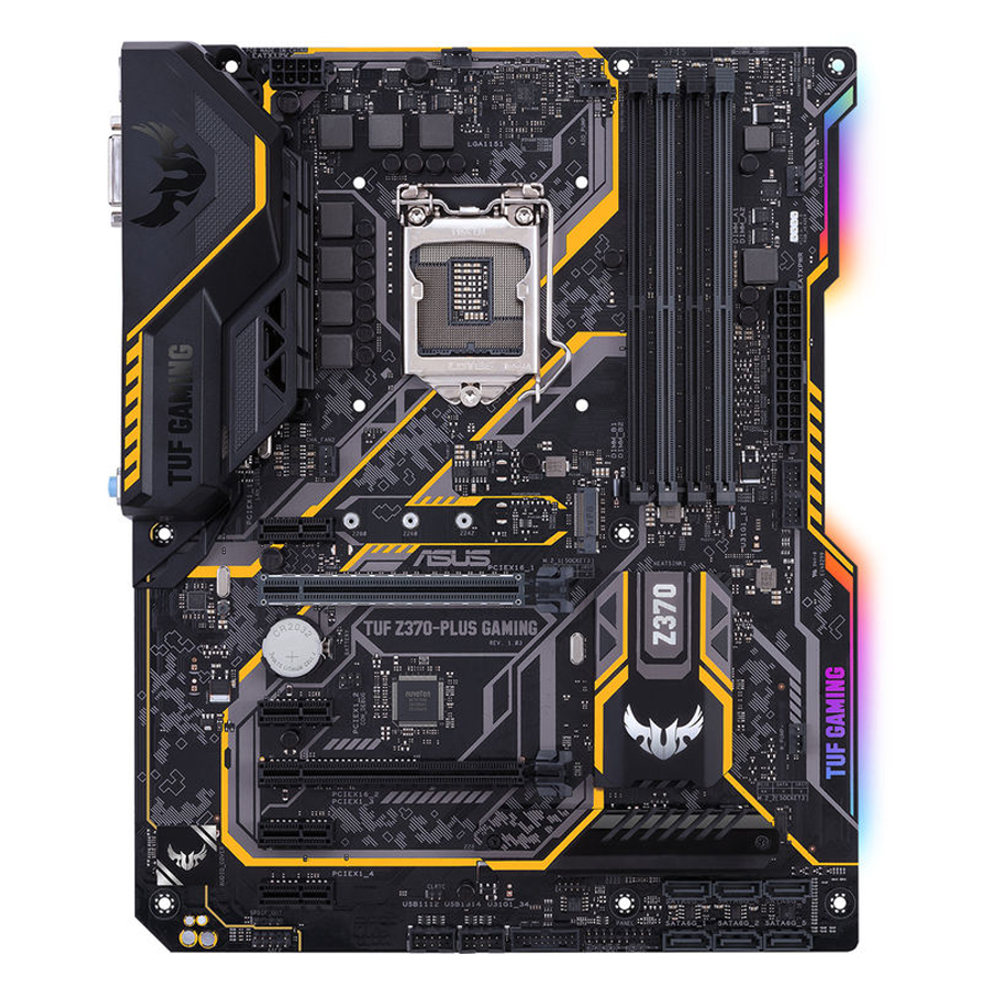 Bo Mạch Chủ Máy Tính Asus TUF Z370-PLUS GAMING-Hàng chính hãng