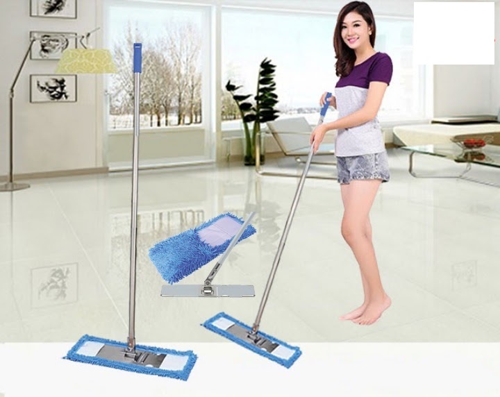 Combo 2 cây lau nhà 45cm cao cấp