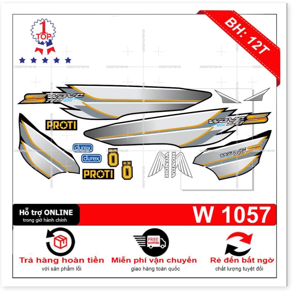 Tem rời wave S 110 2017 mẫu zin