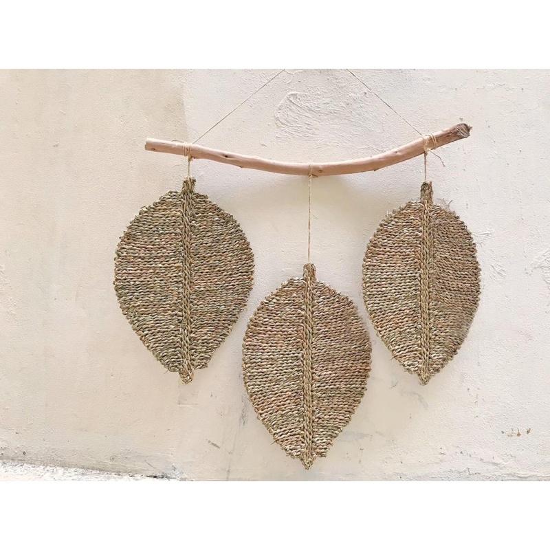 -Set cói treo tường Vintage trang trí tường