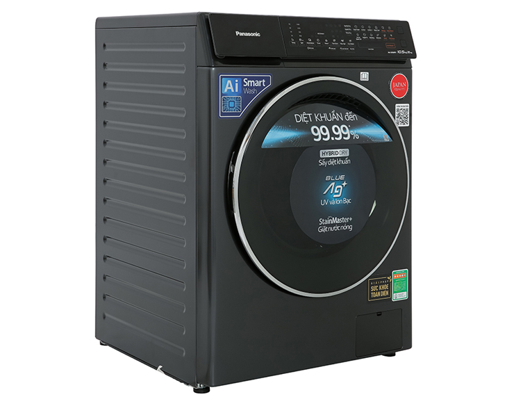 NA-S056FR1BV - Máy giặt sấy Panasonic 10.5/6 kg HÀNG CHÍNH HÃNG