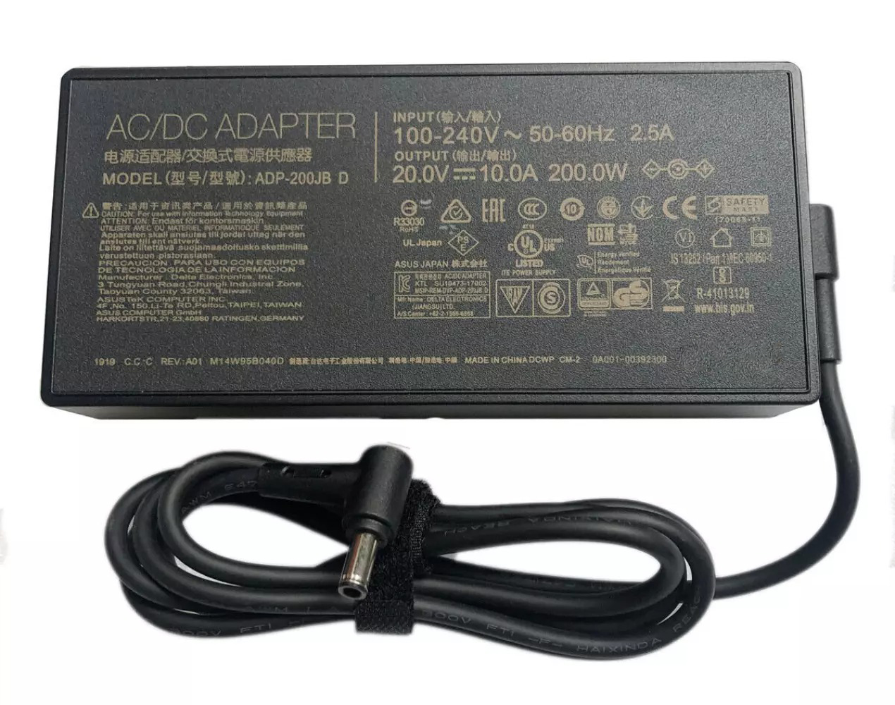 Sạc dành cho Asus ROG Strix G17 G713 G713QE 200W hàng nhập khẩu.