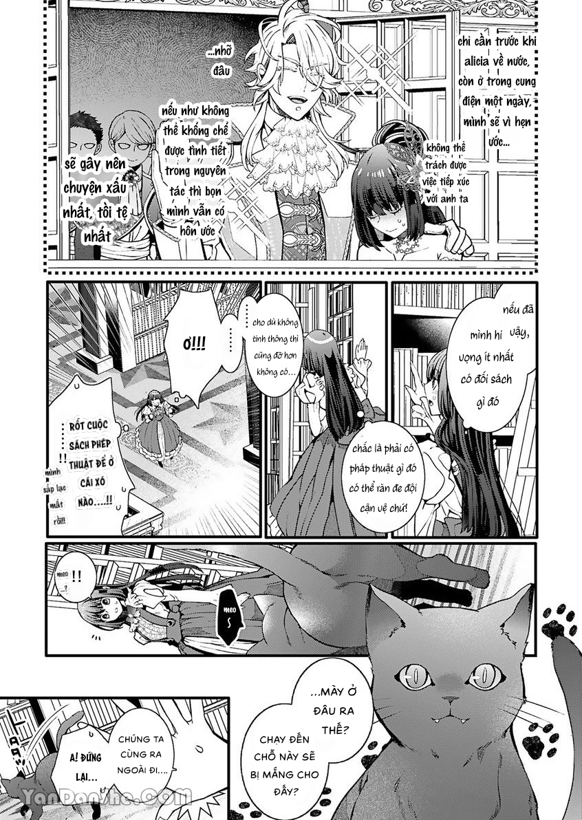 sau khi chuyển sinh thiên kim nhà bá tước muốn chạy khỏi hoàng tử chapter 9.2 1