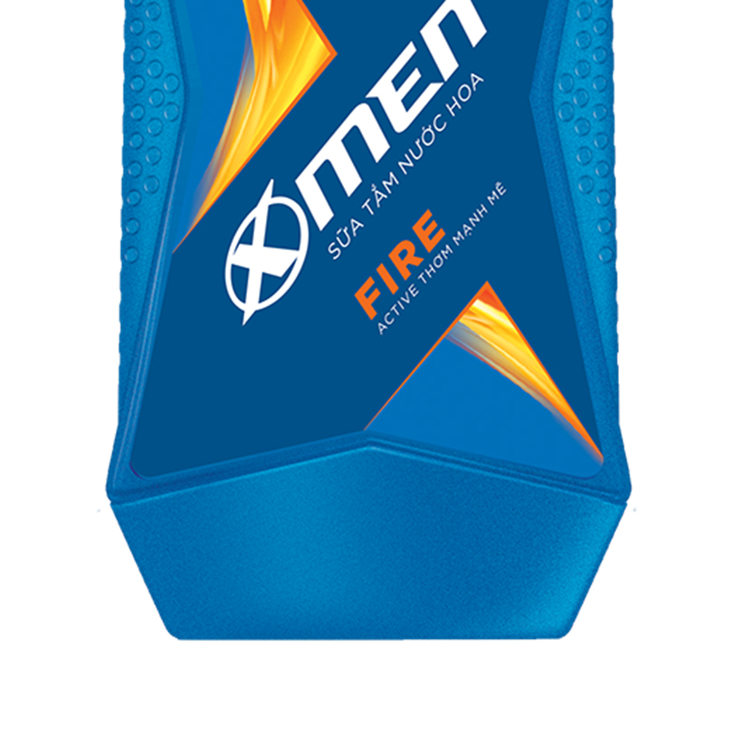 Dầu Gội X-Men Nước hoa Fire 650G + Sữa Tắm X-Men Fire 180G