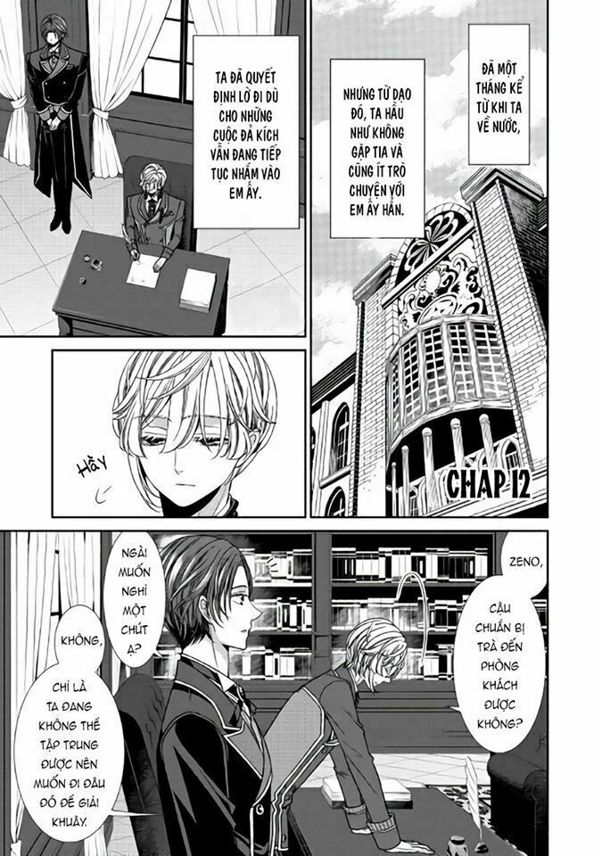 nhật ký theo dõi vị hôn thê tự nhận mình là nữ phụ phản diện 1 chapter 12 1