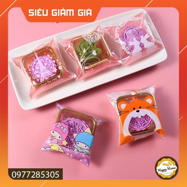 Túi tự dính đựng bánh kẹo quà tặng xinh xăn tiện lợi Sét 100