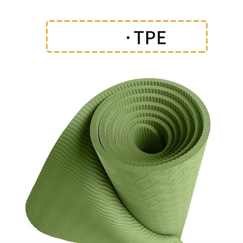 Thảm yoga 1 lớp đơn sắc đường viền cơ thể cao cấp - Sản phẩm hoàn hảo đến từng chi tiết