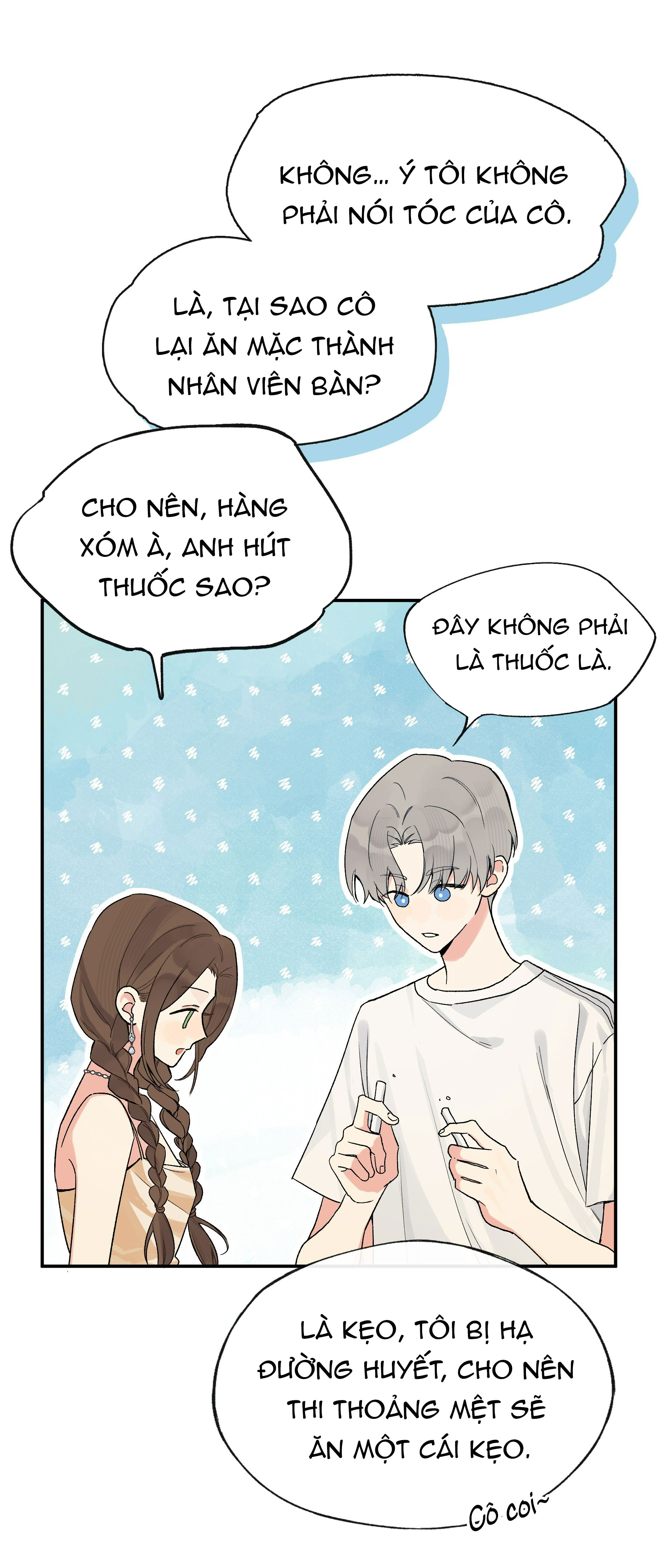 hôm nay anh đã chịu lộ tẩy chưa? chapter 2.2 8