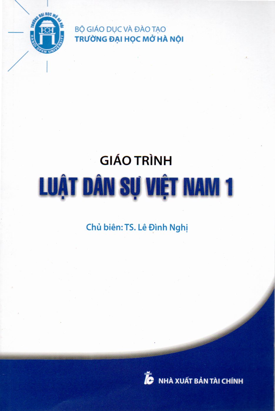 GIÁO TRÌNH LUẬT DÂN SỰ VIỆT NAM 1