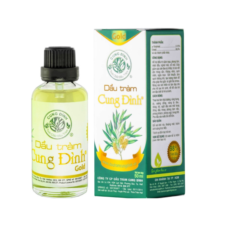 DẦU TRÀM CUNG ĐÌNH GOLD 100ml
