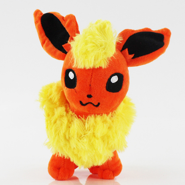 Gấu Bông Pokemon Eevee Hệ Lửa (35 Cm) Gb50 (Cam Phối Vàng)