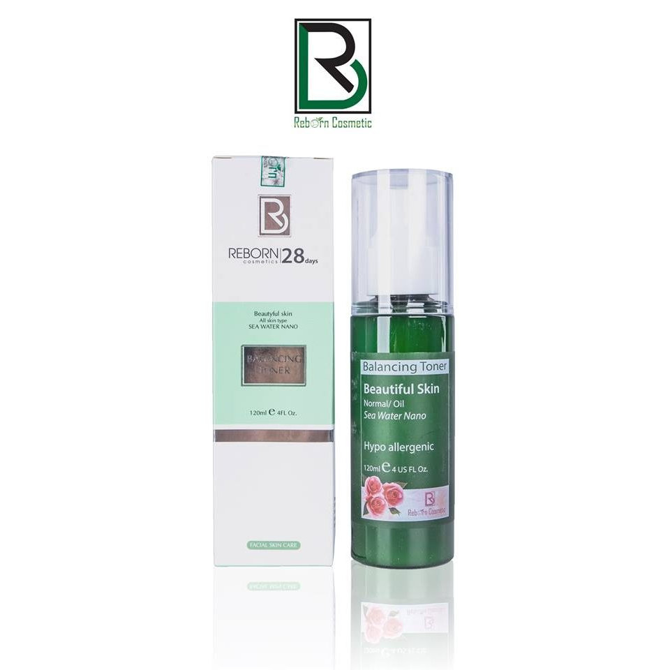 Nước Hoa Hồng Reborn Balancing Toner-cấp ẩm và tăng sinh co.llagen