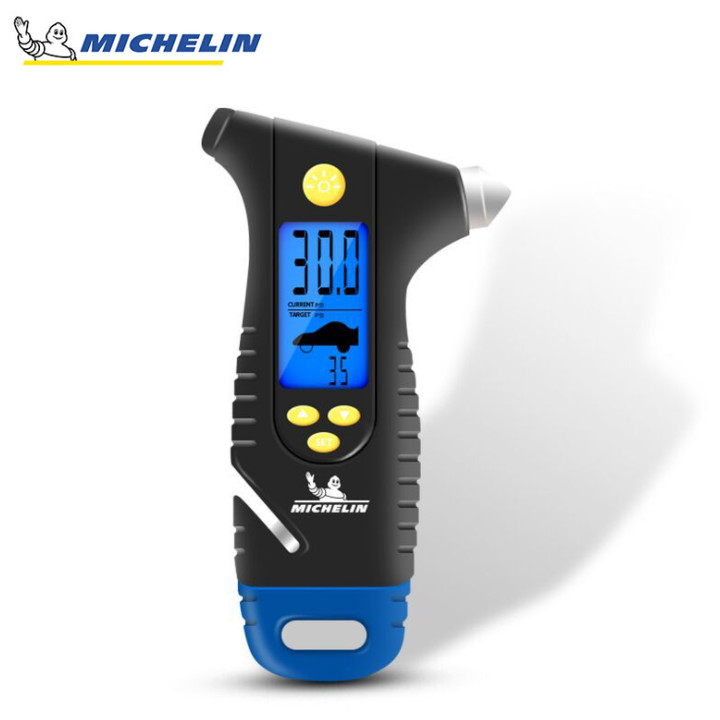 Đồng hồ đo áp suất lốp điện tử 4 trong 1 Michelin 4336ML - Hàng Nhập Khẩu